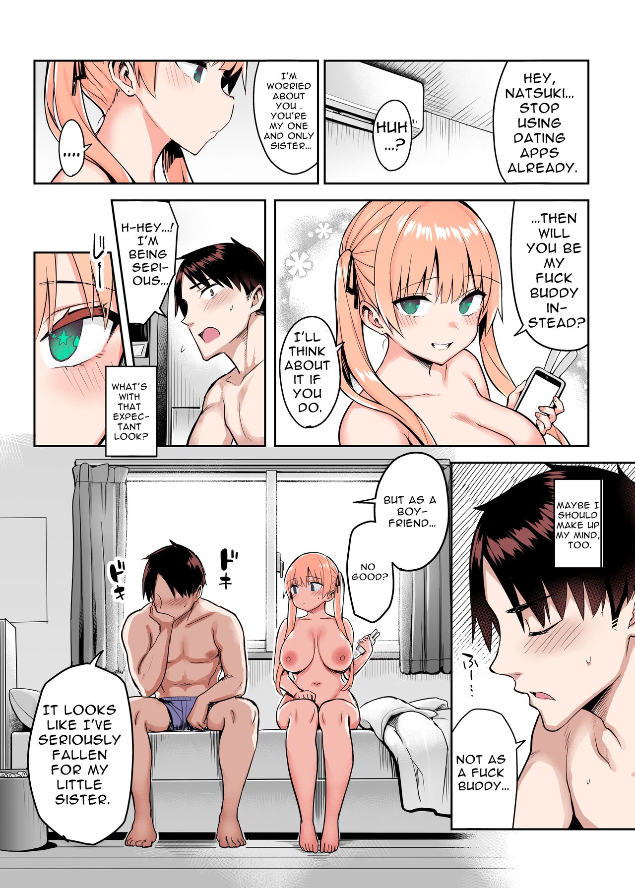 [ゐちぼっち (一宮夕羽)] 元陰キャの巨乳ヤリマン妹がエロすぎて、お兄ちゃんはもう…!! 2 [英訳]