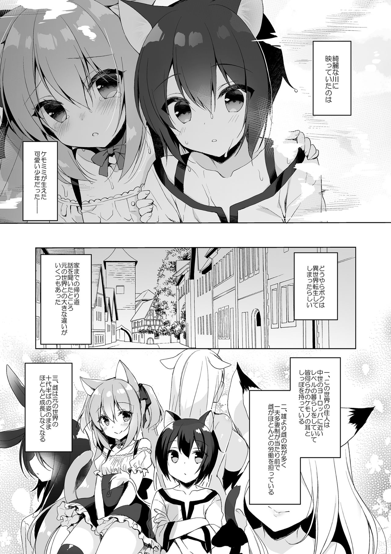 [23.4ド (イチリ)] ボクの理想の異世界生活 総集編01