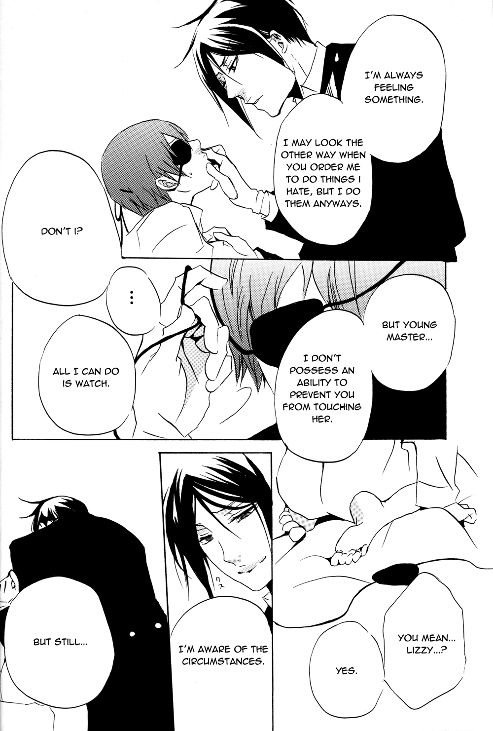 [Aria (姫束級)] One's Dear One (黒執事) [英訳]
