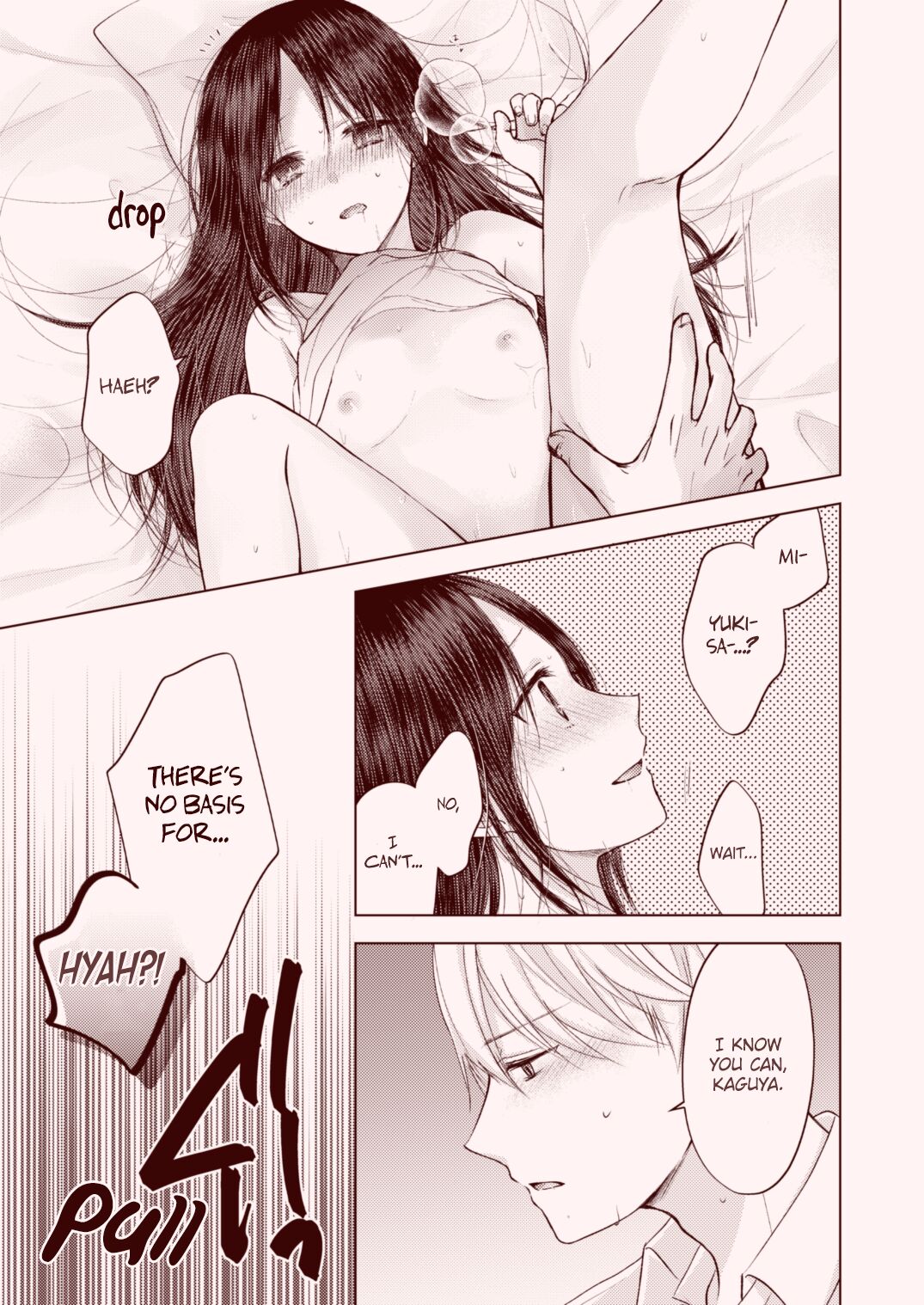 [久鶴] 白かぐ ③ (かぐや様は告らせたい) [英訳]