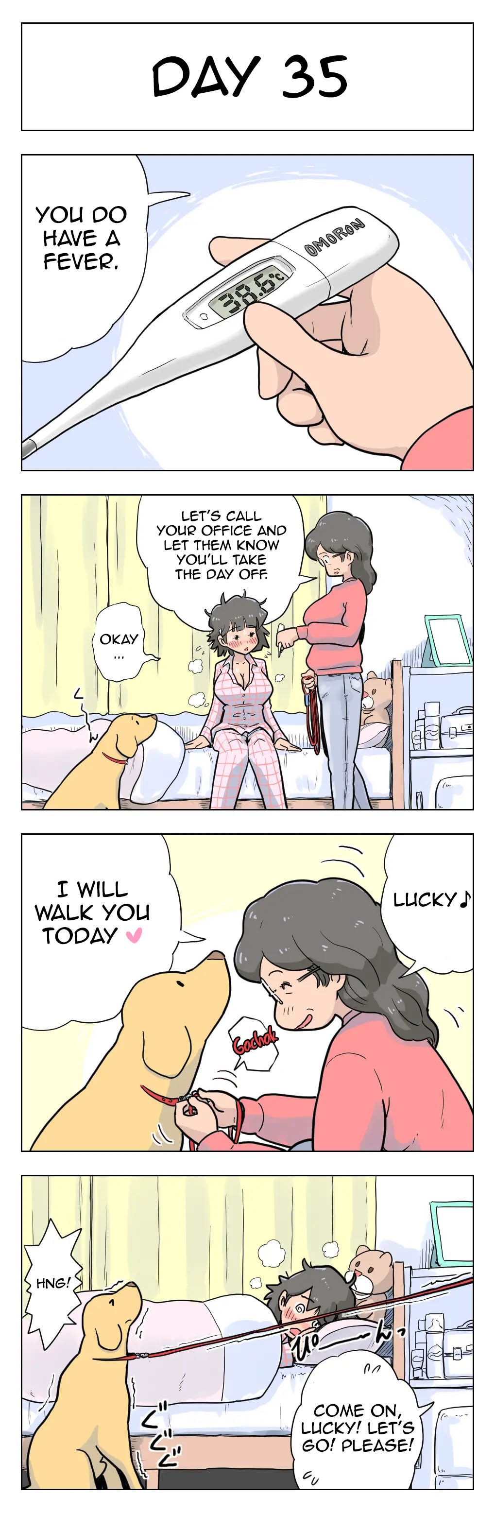 [Lithium] 100日後に愛犬とセックスする地味巨乳メガネちゃん