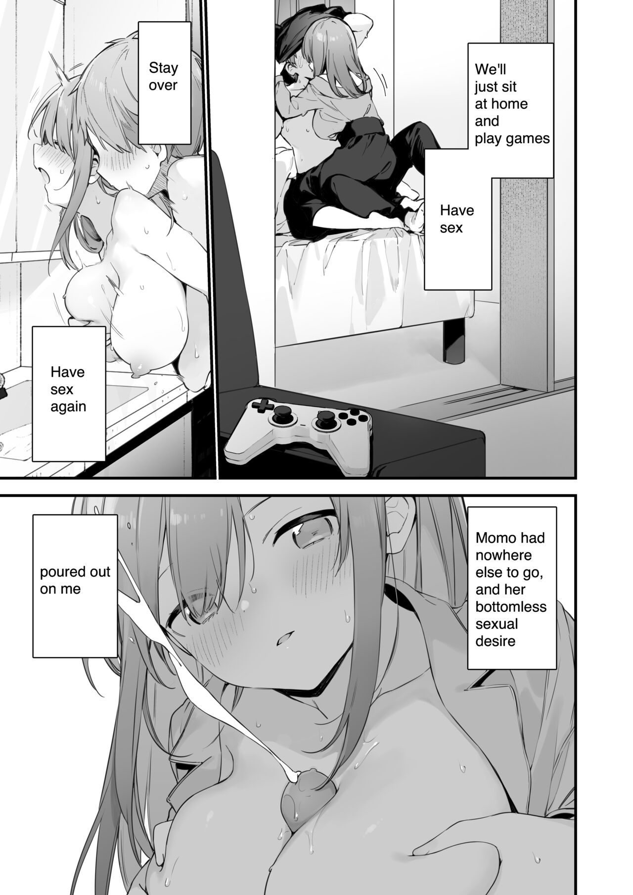 [富士やま] 漫画#ゲームと彼女 [英語]